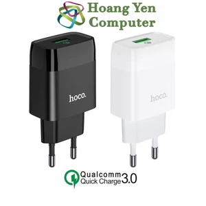 Cốc Sạc Nhanh Quick Charge 3.0 Hoco C72Q (QC3.0 18W) - BH 6 Tháng | Cốc Sạc 18W - Hoàng Yến Computer