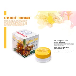 Thorakao Kem Nghệ Dưỡng Trắng Da 3g
