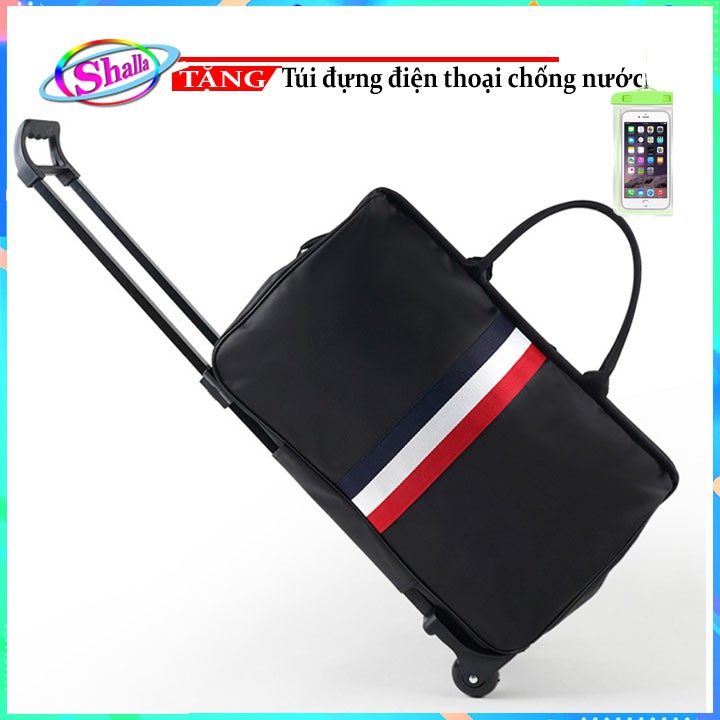 Túi xách cần kéo siêu phẩm Melody Quý ông Quý bà sang trọng du lịch cỡ trung size 22 inch tặng túi chống nước điện thoại
