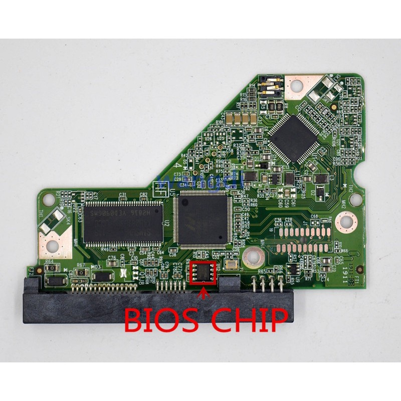 Carte PCB Western Digital 3,5″ – WD5002AALX, REV P1, FW A0