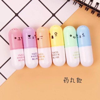 Sét 6 bút dạ quang