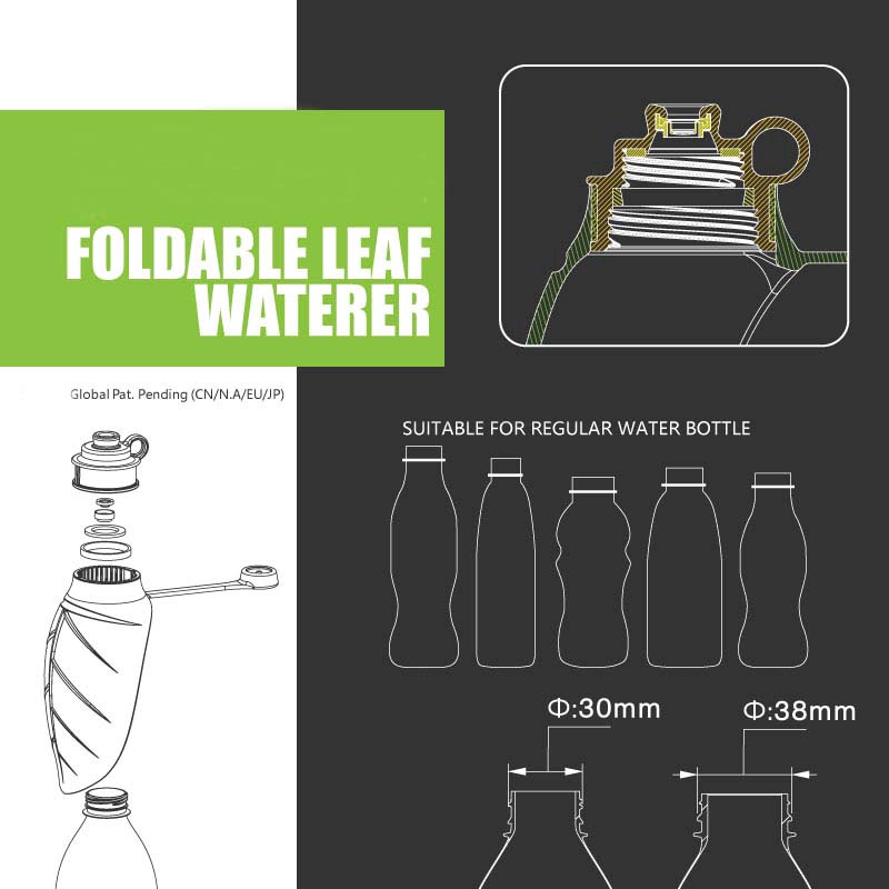 580ml Pet Dog Feeder Cat Tray Uống nước ngoài trời Đồ dùng cho thú cưng