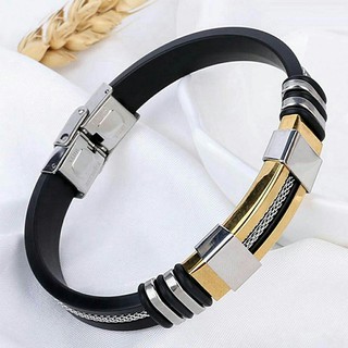 Vòng tay nam titanium BHLT102