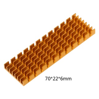 EZ cho M 2 SSD 2280 Tản Nhiệt Tấm Làm Mát Nhiệt Cho M2 NVMe SSD 2280 Kích Thước SSD Tản Nhiệt CPU GPU Tản Nhiệt Nhôm Allo