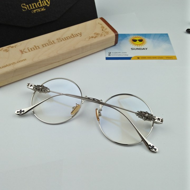 Gọng kính cận chrome CH03