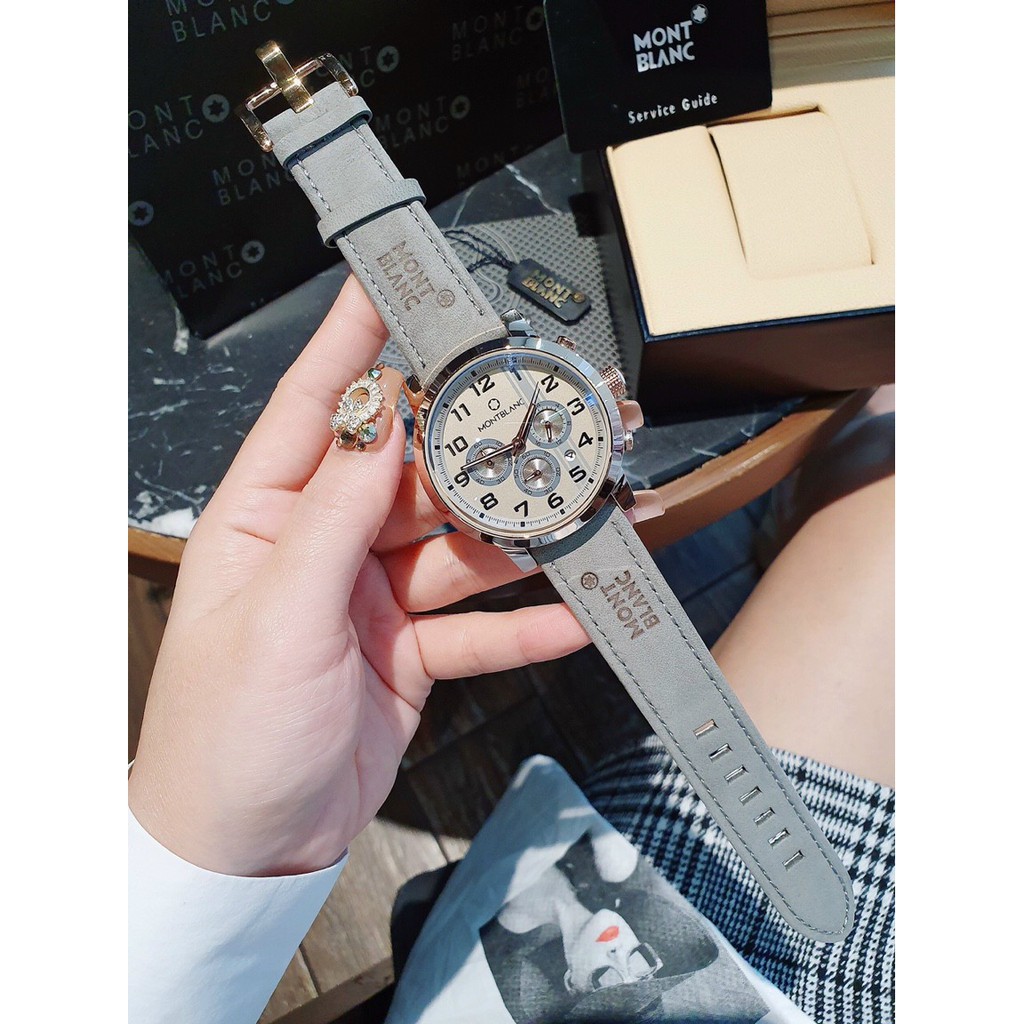 NG H NAM MONTBLANC G1189 CHRONOGRAPH DAY DA L N SIZE 44MM DHRXMB01 Shopee Vi t Nam