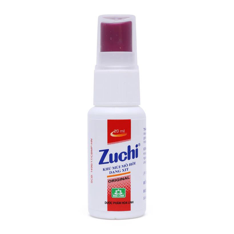 Ảnh Xịt khử mùi 2 trong 1 Zuchi Original (20ml) khử mùi hôi nách và hôi chân hiệu quả, không kích ứng da - XZ1 02 2