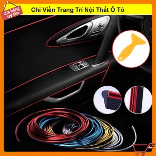 Chỉ Viền Trang Trí Nội Thất Ô Tô – Cuộn 5M Carzone