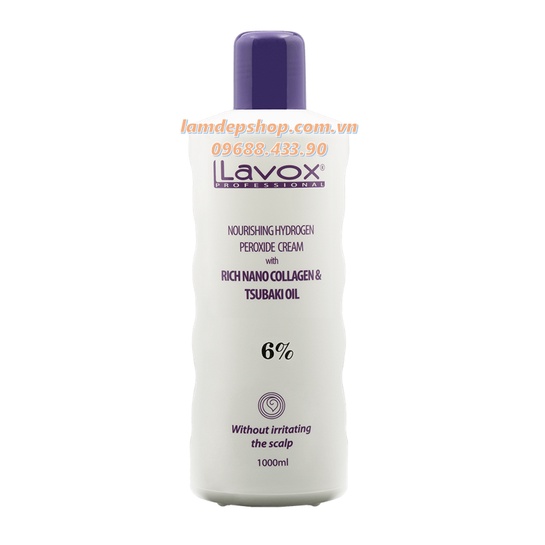 Kem trợ nhuộm - Oxy cao cấp Lavox 3-6-9-12 ( 1000ml) - LT2026
