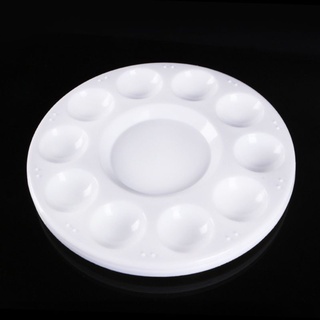 Paint Palette Tray Round Plastic Watercolor Mixing Palette DIY Craft Art Supply