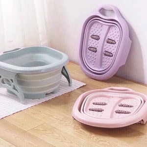chậu massage ngâm chân gấp gọn giúp tăng sức khỏe-tăng lưu thông khí huyết