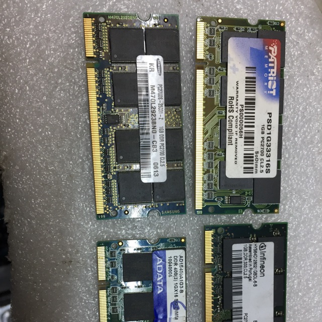 Ram Ddram 1 Laptop 1G Bus 333