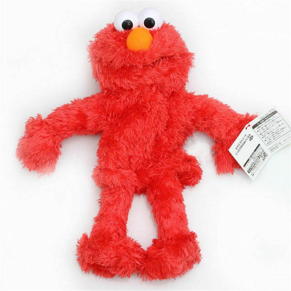 14" Living Hand Puppets Elmo Cookie Monster Sesame Street Soft Plush Toy Gift