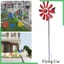 Kim Loại Vườn Gió Cối Xay Gió Sân Ngoài Trời Bãi Cỏ Pinwheel Trang Trí