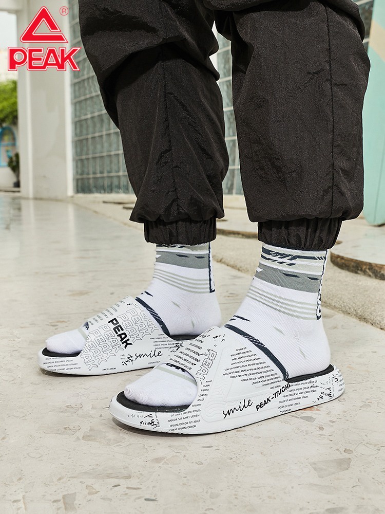 Mô tả Dép quai ngang nam PEAK Taichi Slippers E92037L ET32027L E11937L - 6