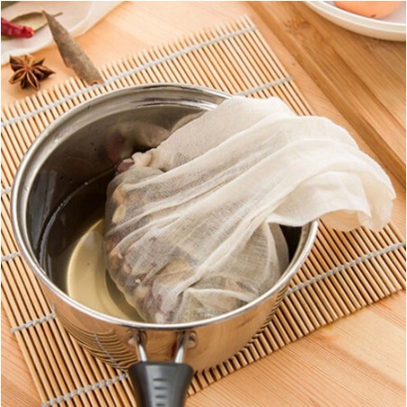 Túi lọc trà dây rút đựng thực phẩm tiện dụng