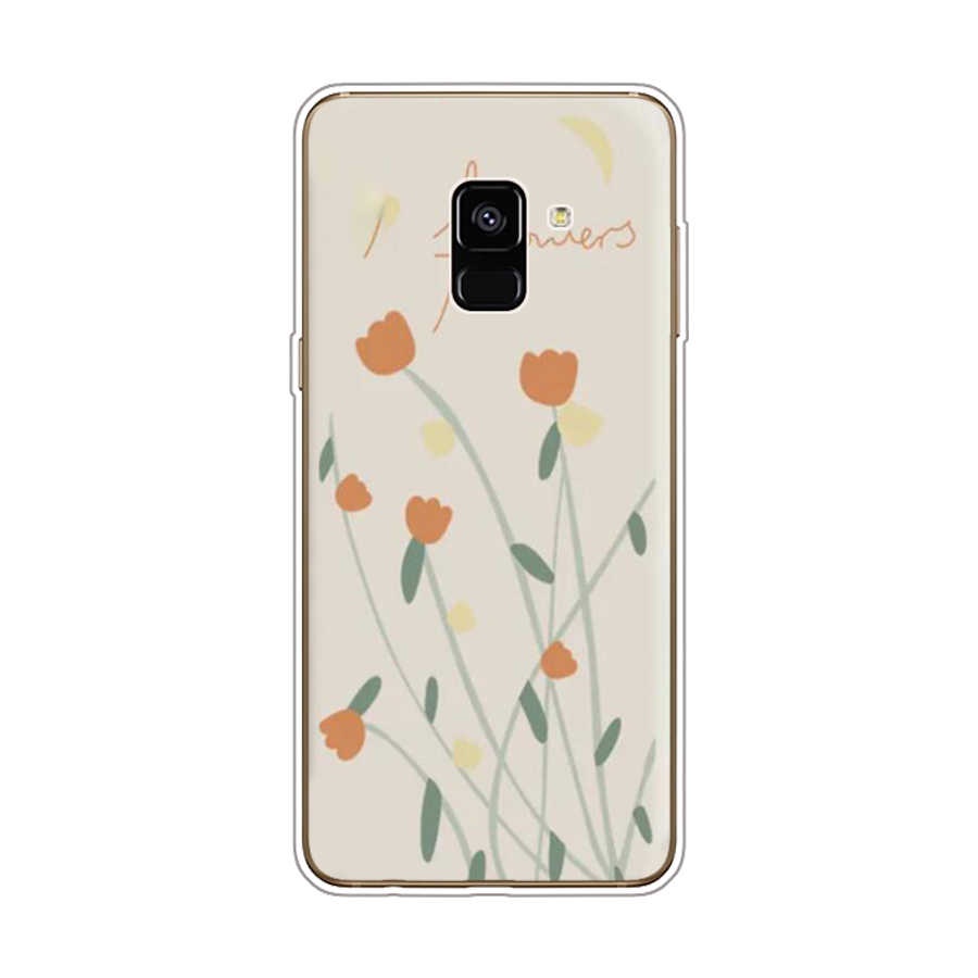 Ốp Điện Thoại TPU Dẻo In Họa Tiết Độc Đáo Thời Trang Cho Samsung Galaxy A8 plus 2018 A6 2018 plus