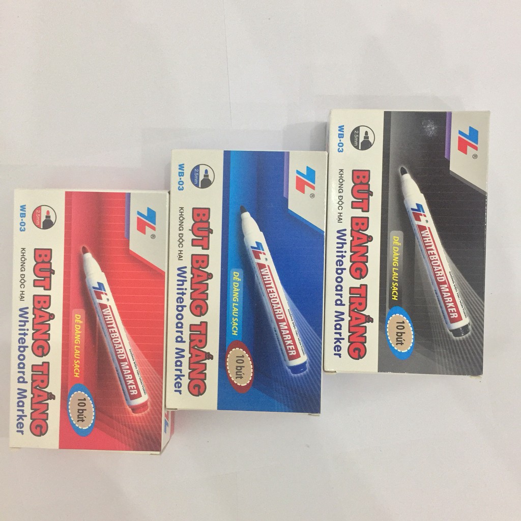 Ảnh Bút lông bảng trắng Thiên Long WB03 2