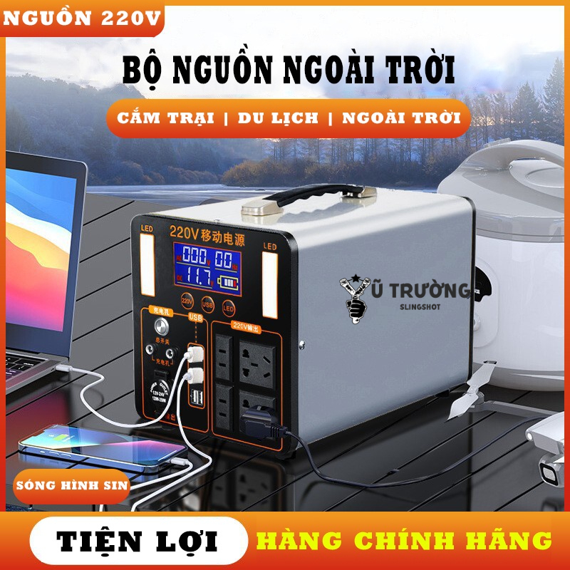 Trạm sạc dự phòng di động - nguồn điện di động du lịch dã ngoại 200.000 ...