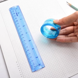 Thước dẻo 20cm Dé lì - có thể uốn cong