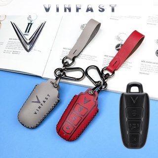 Bao da chìa khoá Xe điện Vinfast Klara S nhiều màu sắc (KLA Móc D)
