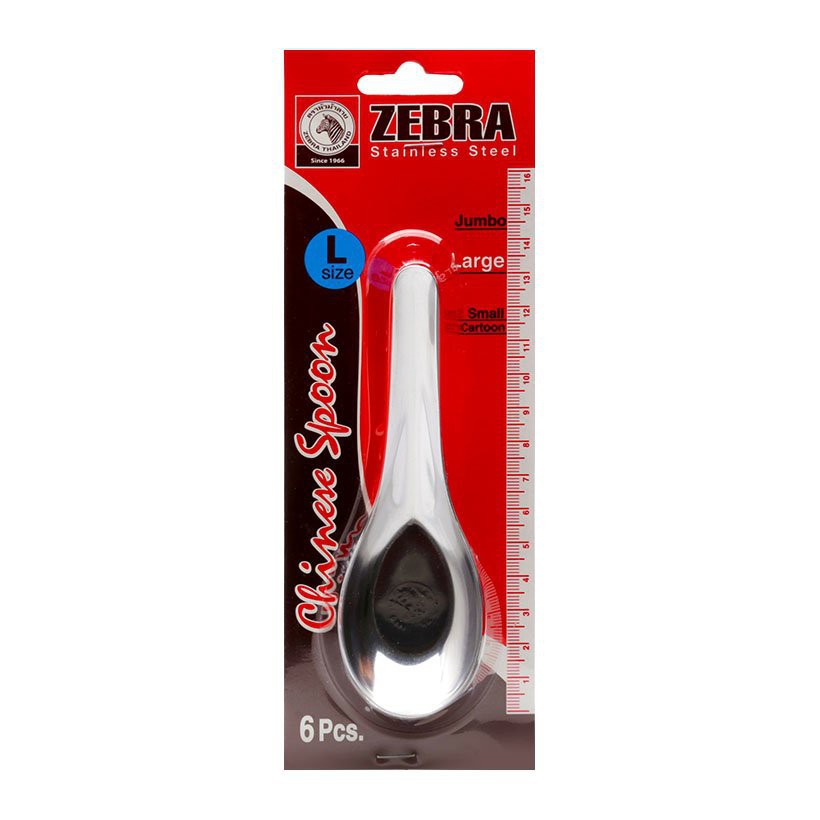 6 Muỗng Canh Inox Zebra Cỡ Đại Thái Lan | Shopee Việt Nam