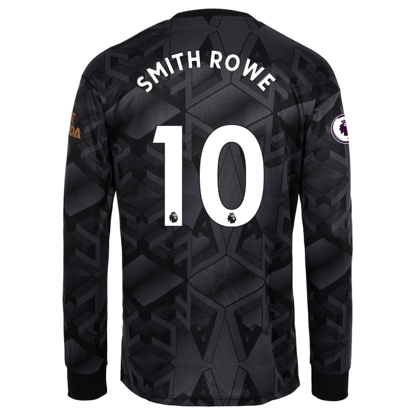 Áo bóng đá sân khách Arsenal thun dài tay, phiên bản Plus Size