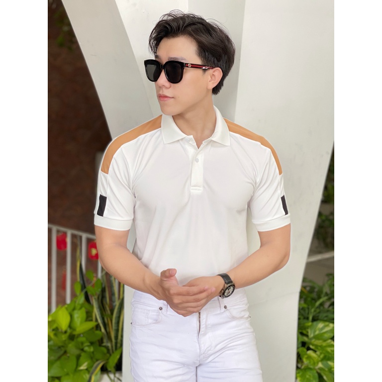 (HCM) ÁO THUN NAM CỔ TRỤ THỜI TRANG LUXURY ĐẲNG CẤP THỜI THƯỢNG CHO CÁC ANH EM - TÔN DÁNG CÔNG SỞ HIYU FASHION