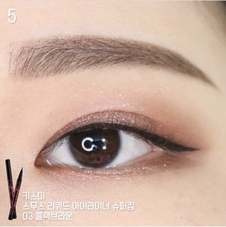 [Kiss Me] KẺ MẮT SIÊU CHỐNG NƯỚC KISS ME LIQUID SMOOTH EYELINER