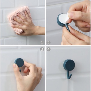 Combo 5 Móc Tròn Dán Tường Treo Đồ Đa Năng, Móc Gắn Tường Trang Trí Decor Nhà Cửa Nhiều Màu 88251