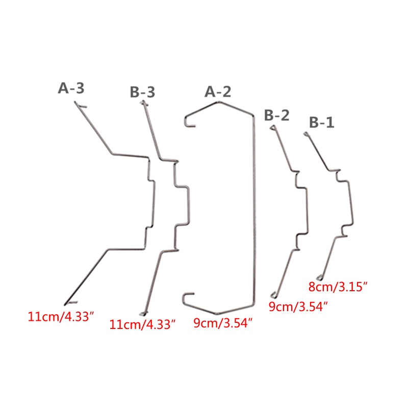 Heat  Fan Buckle Heat  Buckle Elastic Steel CPU Fan Hook Brackets  2pcs