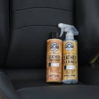 Combo 2 chai vệ sinh ghế da Chemical Guys Leather Care Clean & Condition 473ml, chăm sóc ghế da