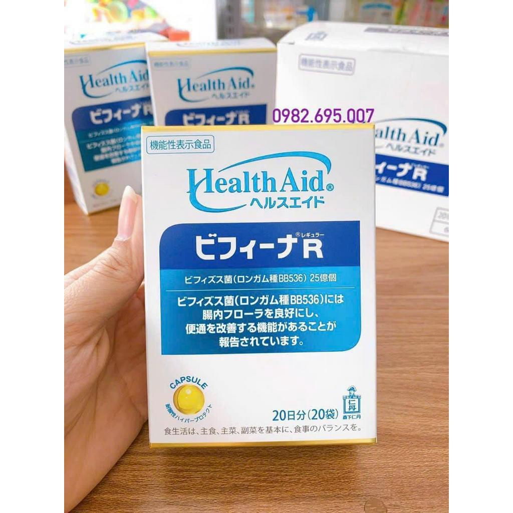 Men vi sinh Bifina R Health Aid Hộp 20 gói Nhật Bản - Hỗ Trợ Tiêu Hóa ...