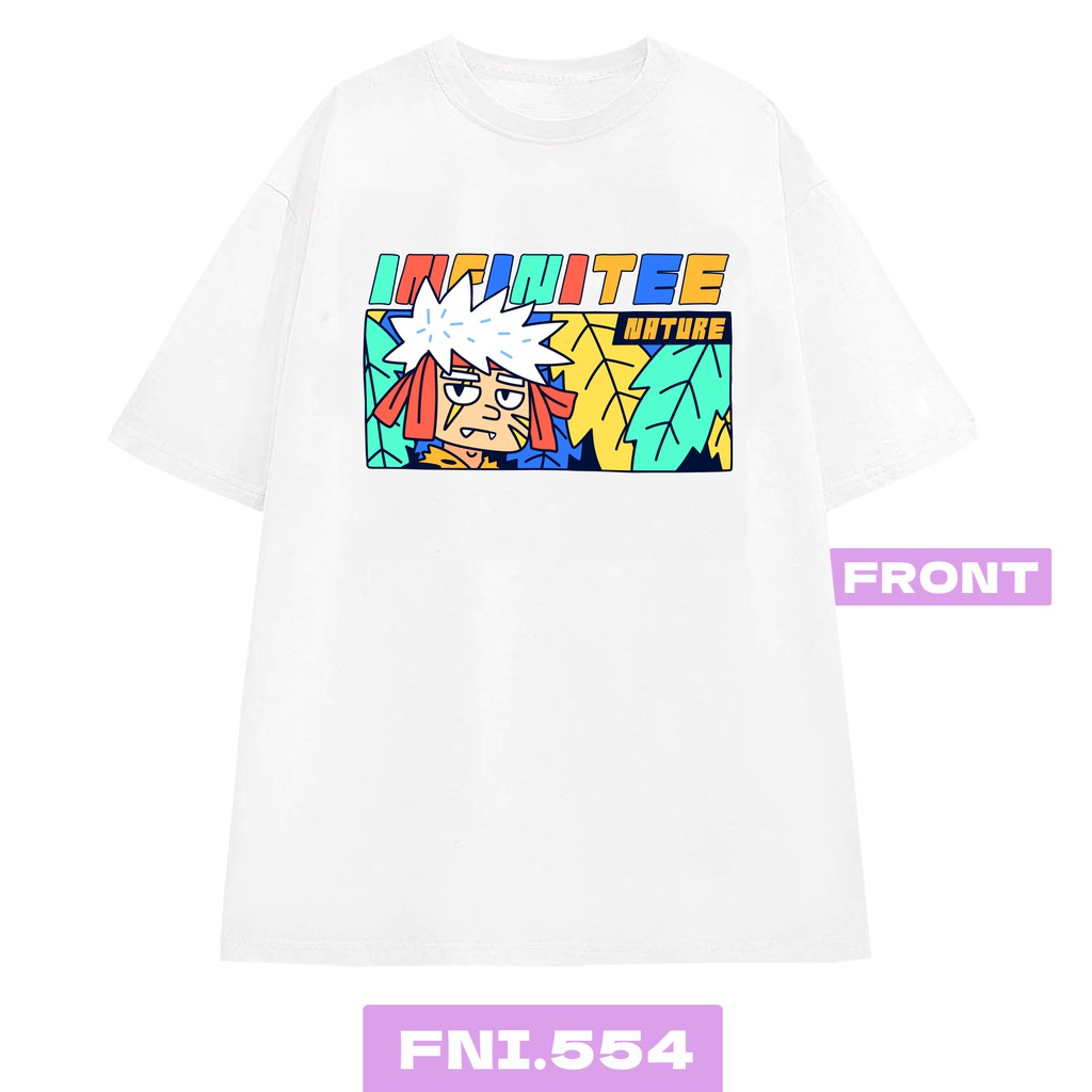 Áo thun INFINITEE Fni0554, Thun 100% Cotton - form rộng Unisex.