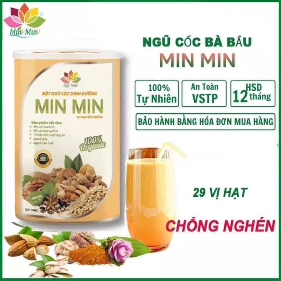 Ảnh 2 Hộp Ngũ Cốc  Min Min Bổ Sung Dinh Dưỡng Cho Gia Đình - ngũ cốc lợi sữa, ngũ cốc bầu 1