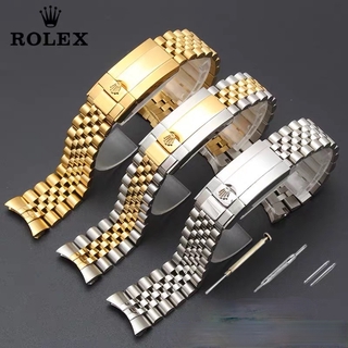 20mm 316L Bạc Vòng tay vàng trung bình bằng thép không gỉ Rolex GMT Dây đeo đồng hồ cho công cụ Rolex GMT +