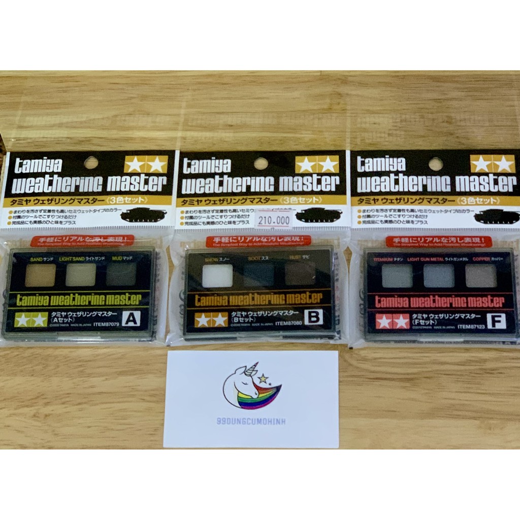 Màu hiệu ứng Tamiya Weathering Master Set - Dụng cụ mô hình | Shopee ...