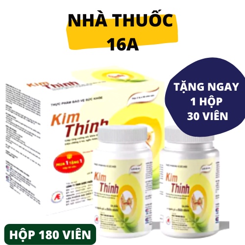 Kim ThÍnh - HỘp 180 ViÊn - HỖ TrỢ TĂng CƯỜng ThÍnh GiÁc, Ù Tai, LÃng 