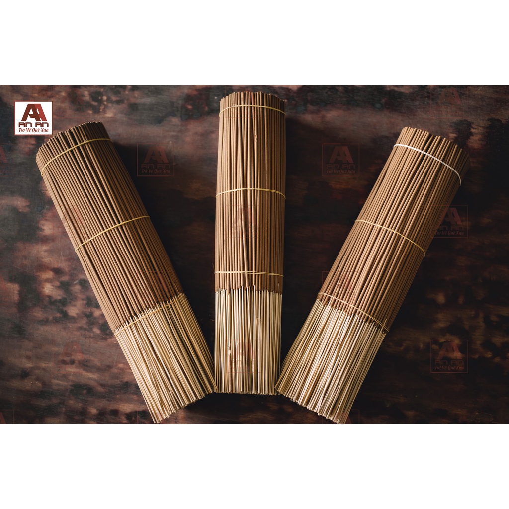 Mô tả Nhang Cân 1kg An An hương Khuynh Diệp chiều dài 30 cm 40 cm tiết kiệm hơn - 6
