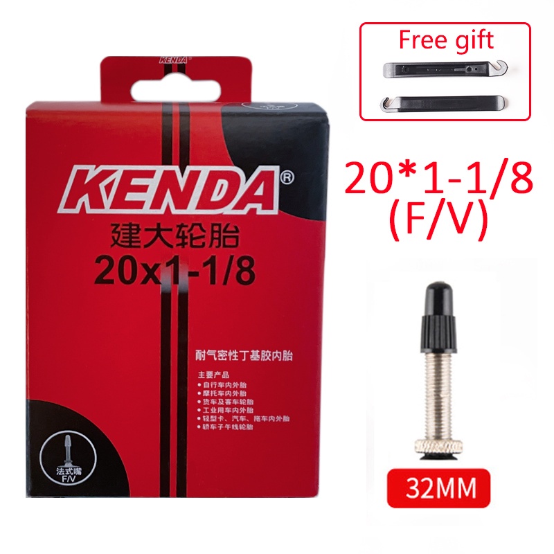 Kenda Ống Bên Trong Lốp Schrader Presta CHO Xe Đạp MTB 20 24 26 29 27.5 700C Cao Su Đường Bộ Xe Đạp Bên Trong Ống Lốp