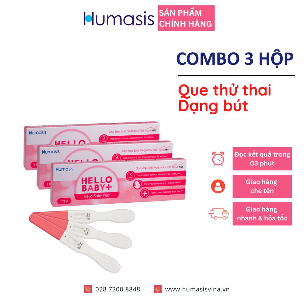 [COMBO] Que thử thai Humasis Hello Baby Plus - Dạng Bút - Phát hiện ...