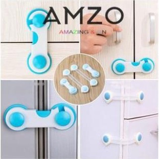 AMZO_KHÓA BẢO VỆ CỬA TỦ LẠNH CHO GIA ĐÌNH CÓ BÉ NHỎ – DỄ SỬ DỤNG, ĐẢM BẢO AN TOÀN