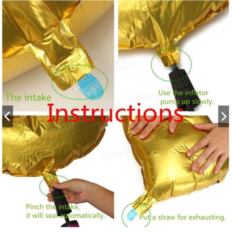 Bóng chữ cái màu vàng gold size 40cm trang trí sinh nhật, sự kiện - K121