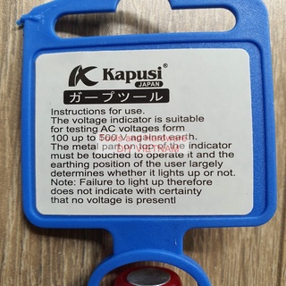 Hộp 24 tô vít thử điện hãng Kapusi Nhật Bản đã kiểm định chất lượng, đảm bảo an toàn tuyệt đối
