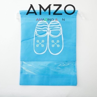 AMZO_TÚI ĐỰNG GIÀY HOẠ TIẾT CHỐNG BẨN ĐI DU LỊCH TIỆN LỢI CÓ THỂ TÁI SỬ DỤNG (GIAO MÀU NGẪU NHIÊN)