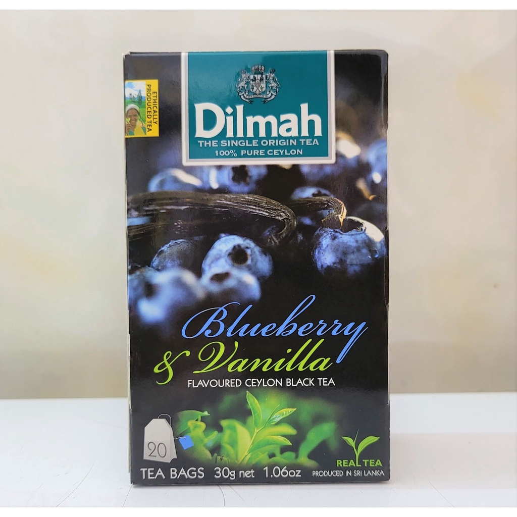 [Hộp 30g VIỆT QUẤT & VANI] TRÀ ĐEN TÚI LỌC [Sri Lanka] DILMAH