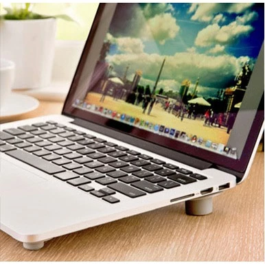 HM-BỘ CHÂN ĐẾ TẢN NHIỆT, Bộ 4 chân đế cao su tản nhiệt laptop ama15