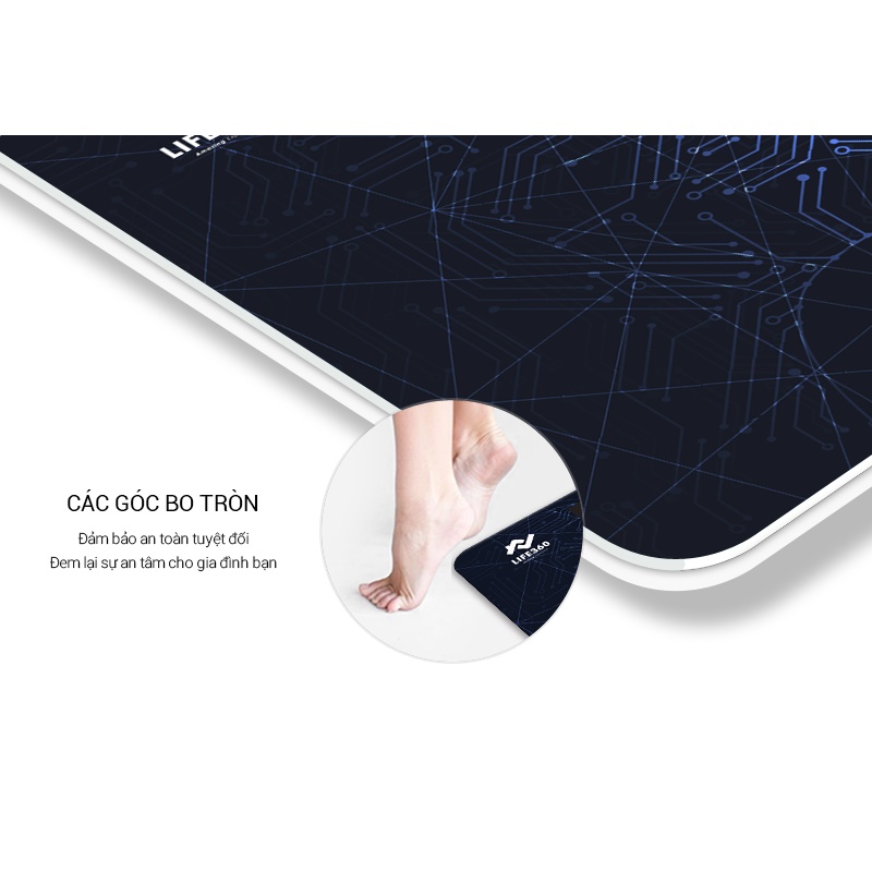 Ảnh Cân Điện Tử Sức Khỏe Life360 AL-S22E - Cân ĐIện Tử Thông Minh- Hàng Chính Hãng 4