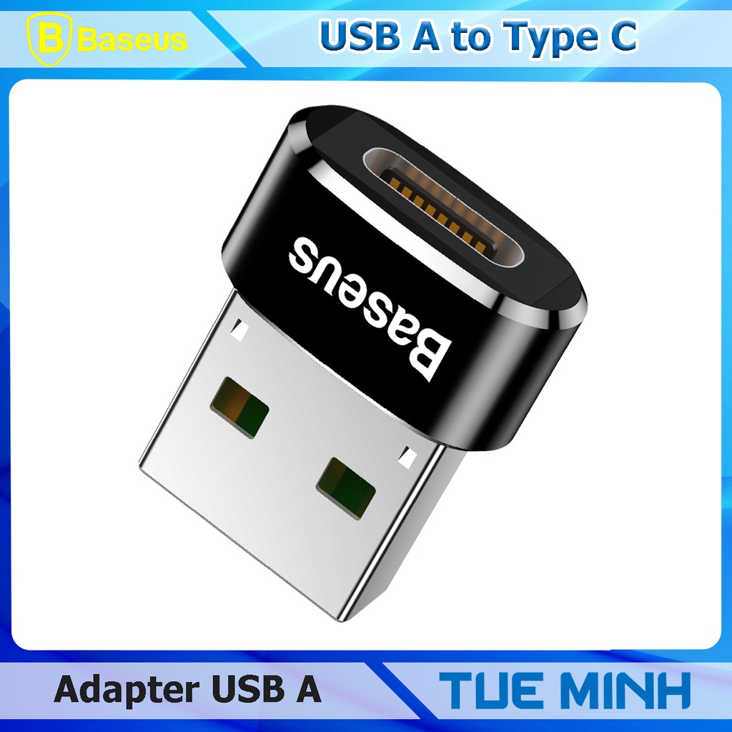 Adapter Chuy N I C Ng Usb Type C Sang C Ng Usb A Baseus Usb Male To