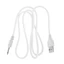 BTM 2 5mm USB USB Mono Sound Line USB cho 2 5mm Dây sạc Cổng USB Cắm